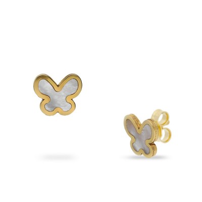 My Essence Mother-of-Pearl Butterfly Earrings