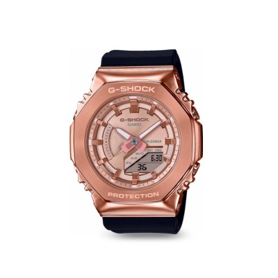 Casio G-SHOCK Gold/Black Octagonal Bezel Watch