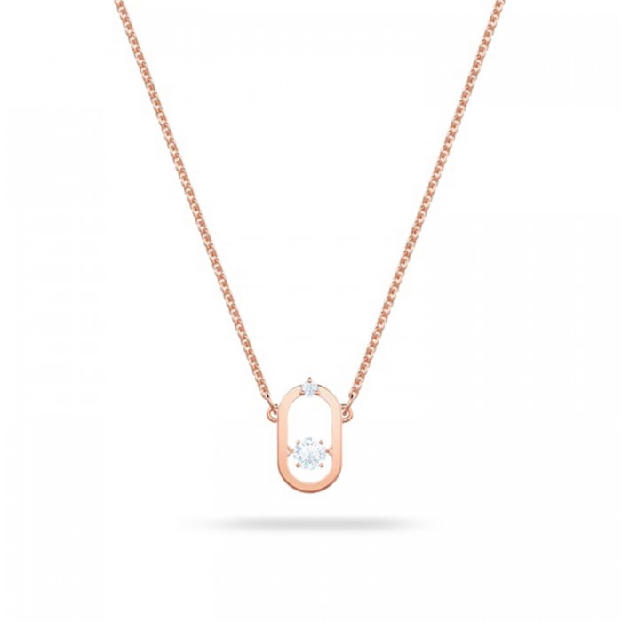 Necklace North, White, rose gold bathroom