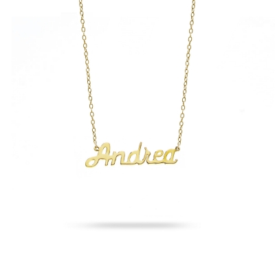 Necklace name Andrea yellow gold