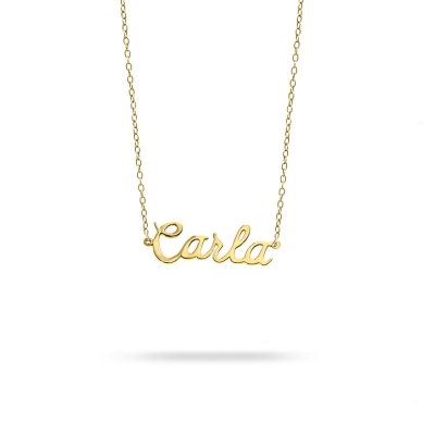 Necklace name Carla yellow gold