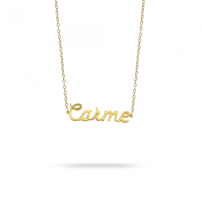Necklace name Carme yellow gold