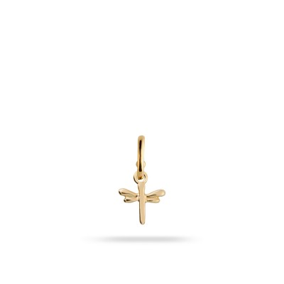 Yellow Gold Dragonfly Piercing Charm UNOde50