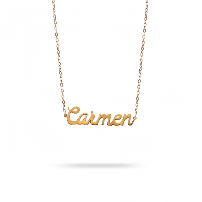 Necklace name Carmen pink gold