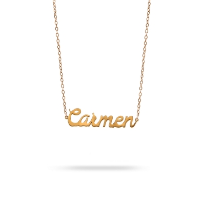 Necklace name Carmen pink gold