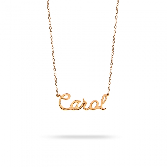 Necklace name Carol pink gold