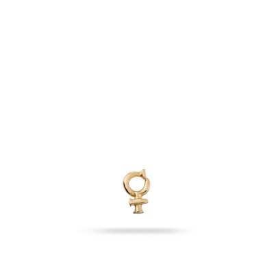 Unode50 Woman Gold Earring