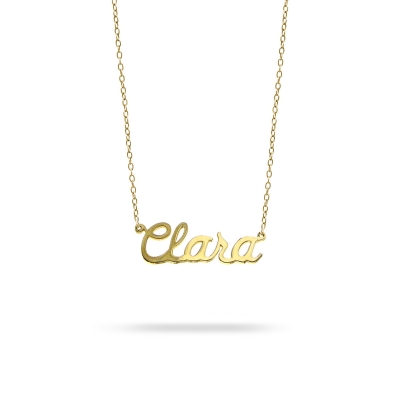 Necklace name Clara yellow gold