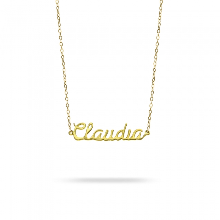 Necklace name Claudia yellow gold