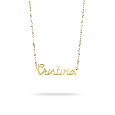 Necklace name Cristina yellow gold