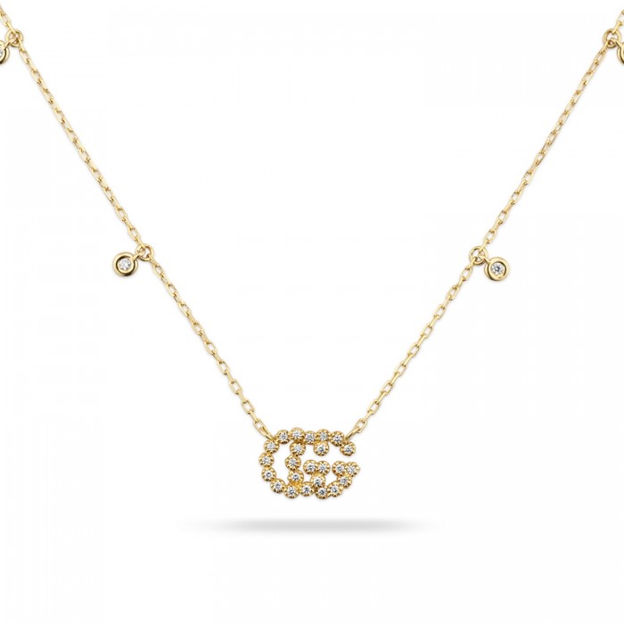 Gucci GG Running yellow gold necklace