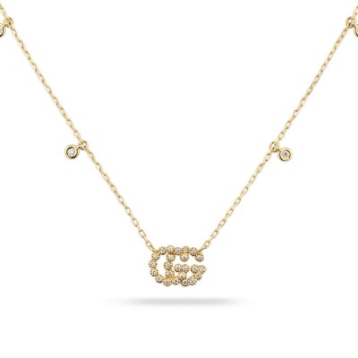 Gucci GG Running yellow gold necklace