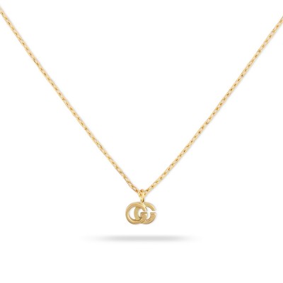 Gucci Double G yellow gold necklace