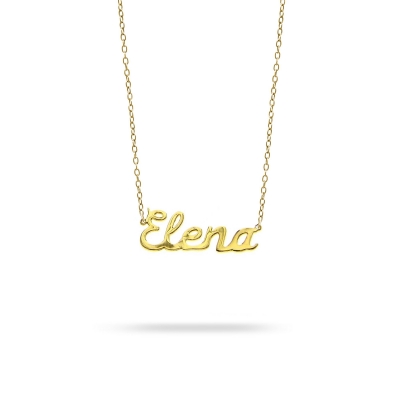 Necklace name Elena yellow gold