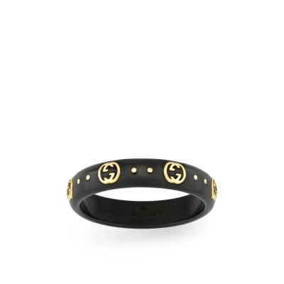 Gucci Black Icon Ring