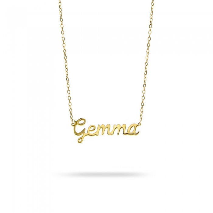 Necklace name Gemma yellow gold