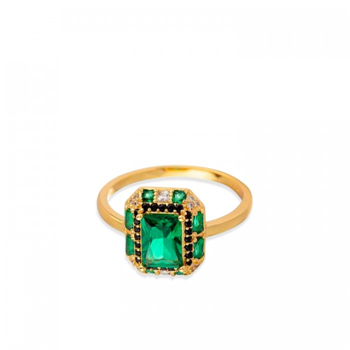Agatha Green Marlenne Ring