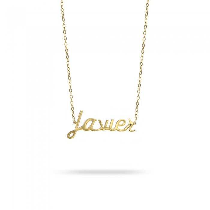 Necklace name Javier yellow gold