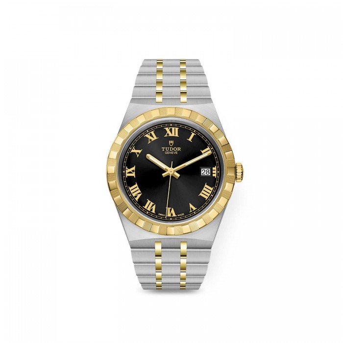 Tudor Royal watch in steel and yellow gold