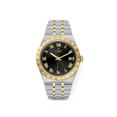 Tudor Royal watch in steel and yellow gold