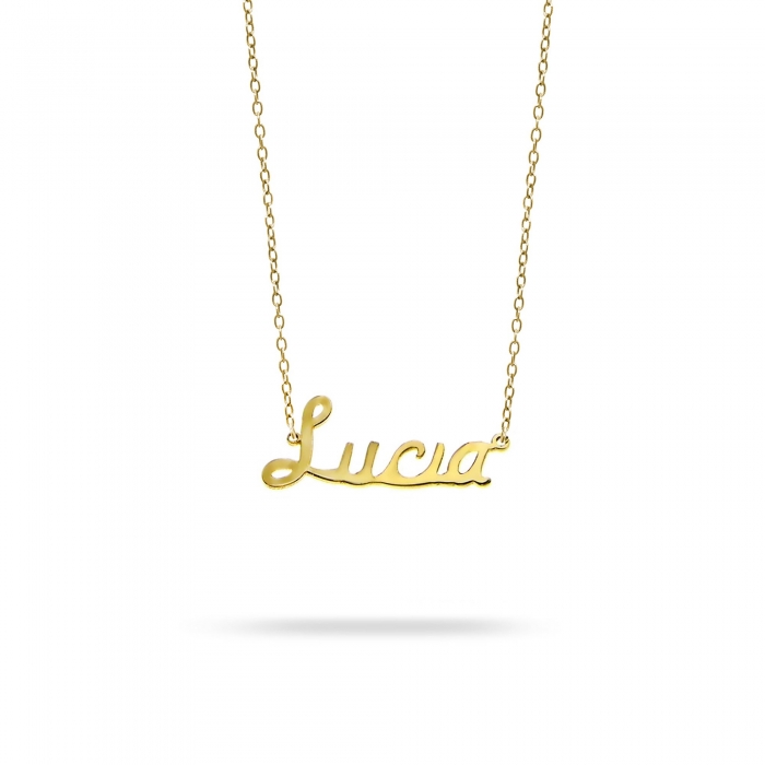 Necklace name Lucia yellow gold