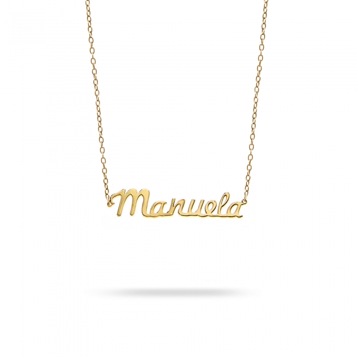 Necklace name Manuela yellow gold