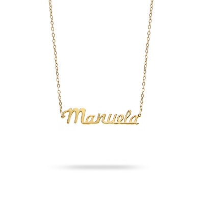 Necklace name Manuela yellow gold