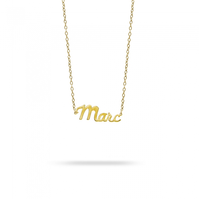 Necklace name Marc yellow gold