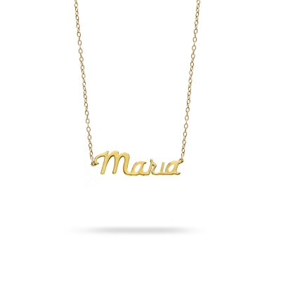 Necklace name Maria yellow gold