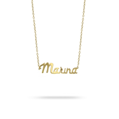 Necklace name Marina yellow gold