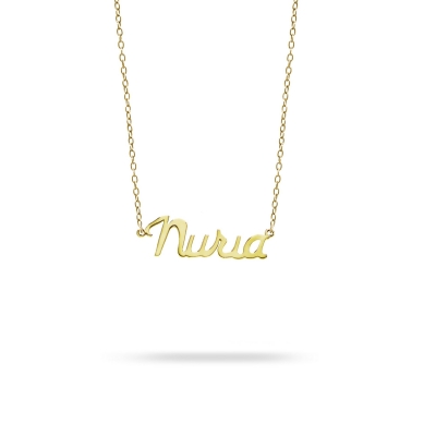 Necklace name Nuria yellow gold