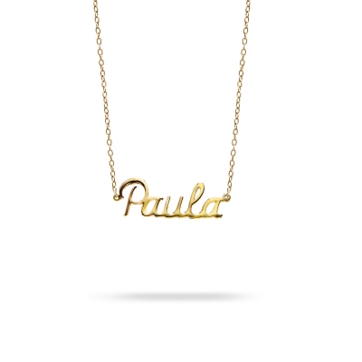 Necklace name Paula yellow gold