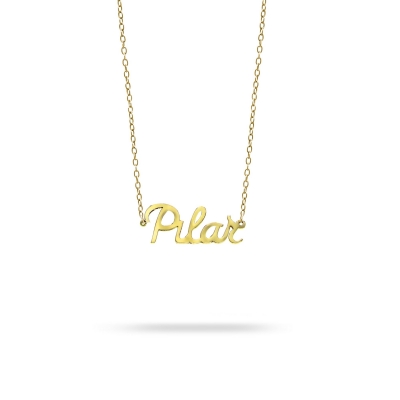 Necklace name Pilar yellow gold