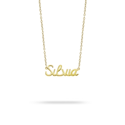 Necklace name Silvia yellow gold