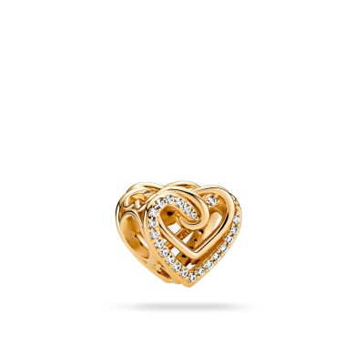 Pandora Intertwined Hearts Charm