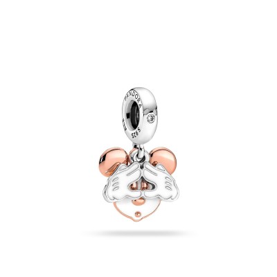 Pandora Double Mickey Pendant Charm