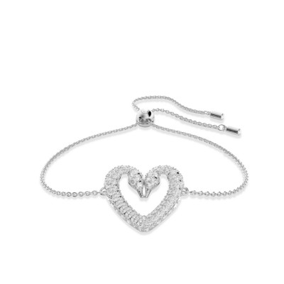 Swarovski Una Swan Heart Bracelet