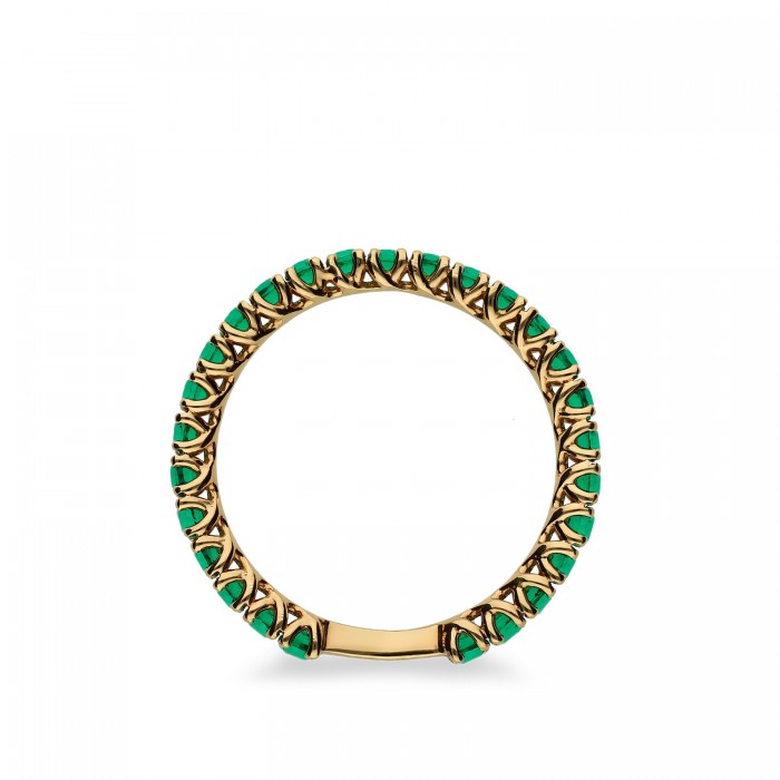Grau Rainbow Emeralds Ring