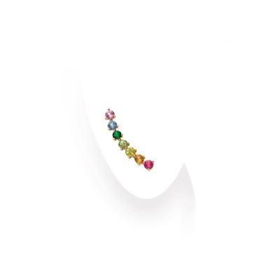 Grau Rainbow climbing earrings