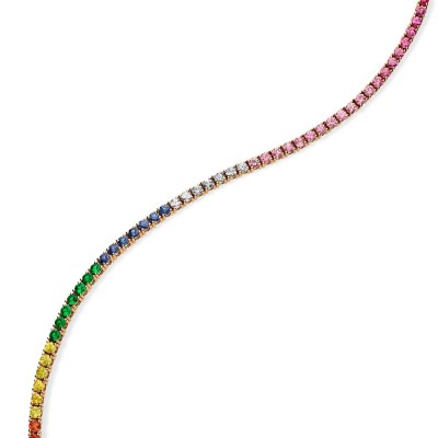 Riviere Rainbow Bracelet by Grau