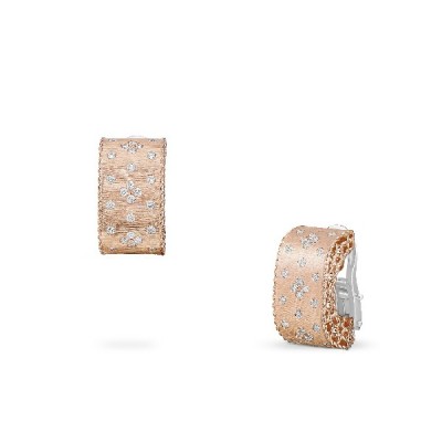 Roberto Coin Princess Rose Gold Earrings