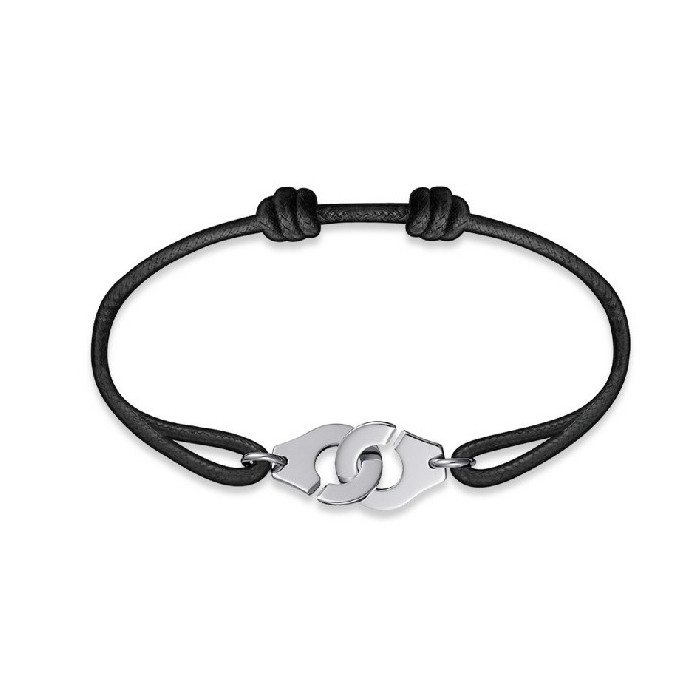 Menottes dinh van R12 cord bracelet silver
