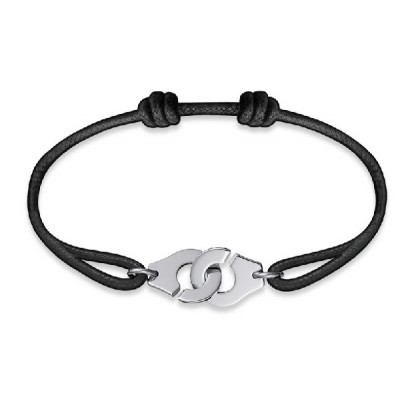 Menottes dinh van R12 cord bracelet silver