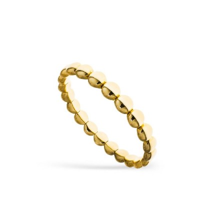 My Essence Discs Elastic Bracelet Yellow Gold