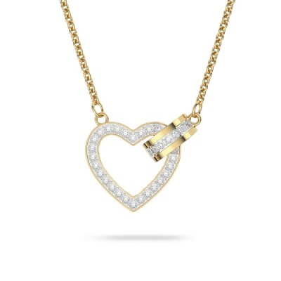 Lovely Swarovski Heart Necklace