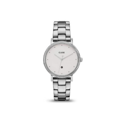 Le Couronnement 33mm watch in stainless steel and white dial