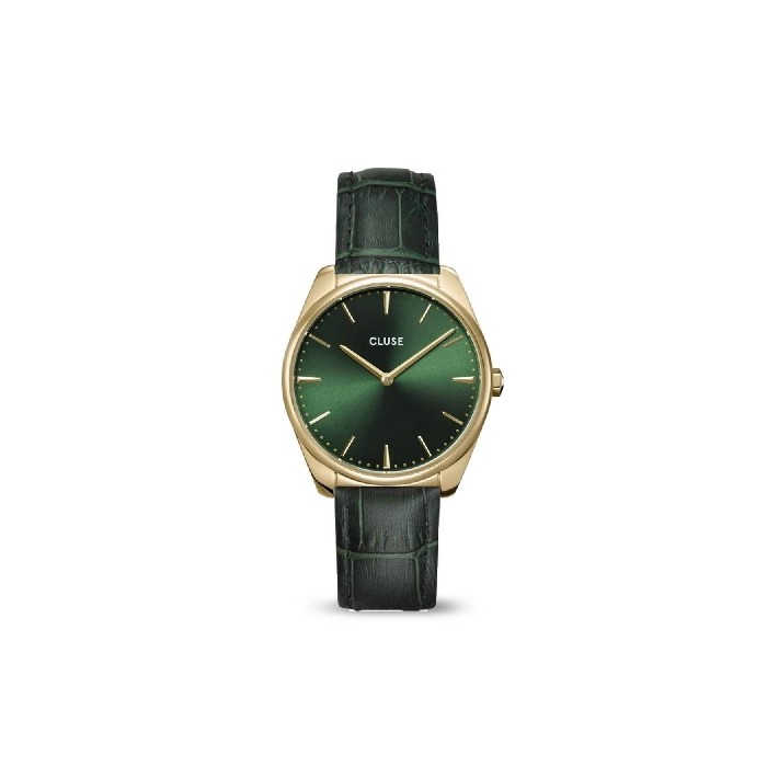 Rellotge Cluse Ferose Leather verd de 36 mm