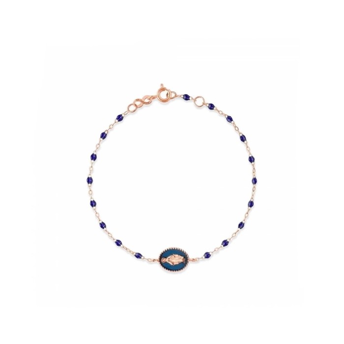 gigiCLOZEAU Turquoise Madone Charm Bracelet