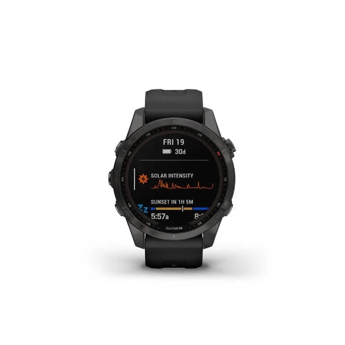 Garmin Fénix 7S Sapphire Solar Edition Watch Black