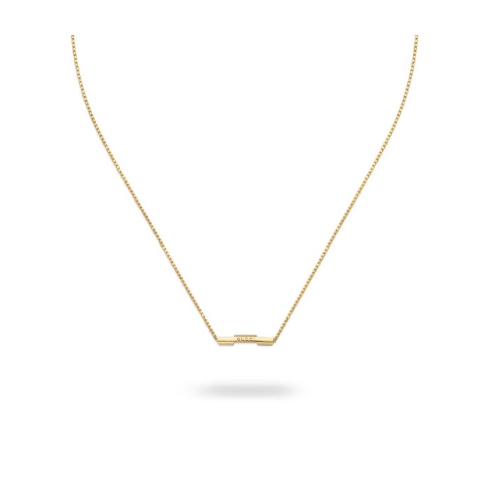 Collar Link to Love Oro Amarillo Gucci